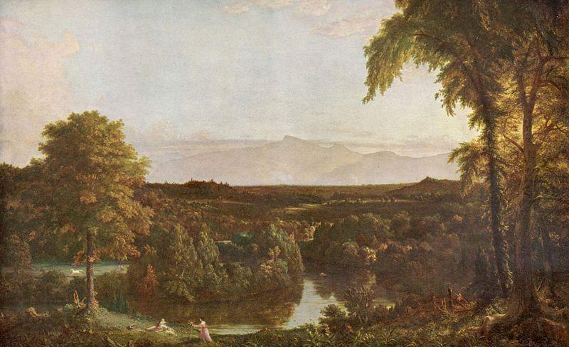 Thomas Cole In the Catskills oil painting picture